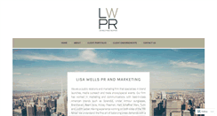 Desktop Screenshot of lisawellspr.com